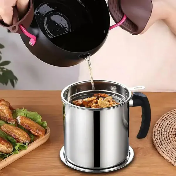 Oil Strainer Pot(1250 ML)