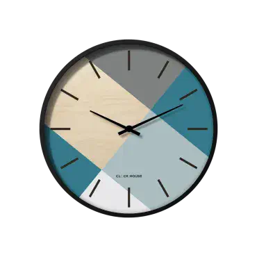 Geometric Teal Beige...