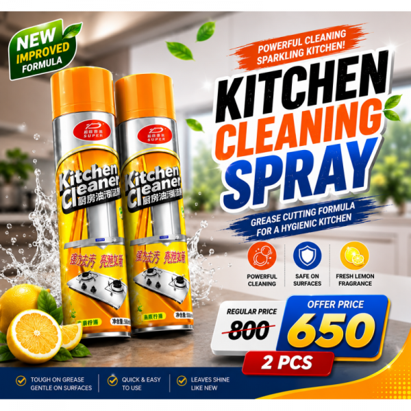 Kitchen Cleaner Spray - 2pcs