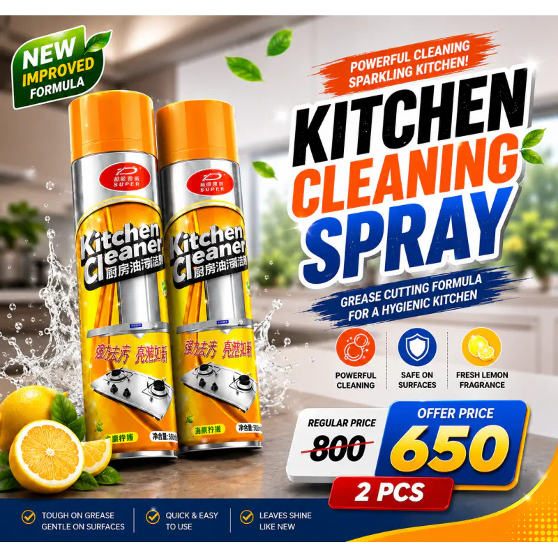 Kitchen Cleaner Spray - 2pcs