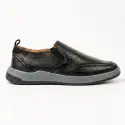 Orbit Slip On Leather Sneakers - OBL-02S