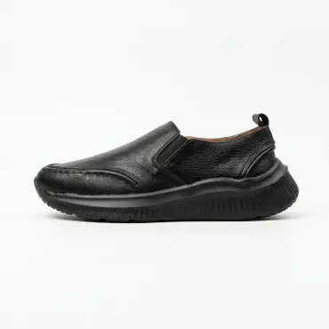 Orbit Slip On Leather Sneakers - OBLS-02