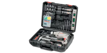 CROWN 98Pcs Household Tools set Box with 600 W Drill machine Model: CK10-XA98