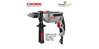 Crown Impact Drill with Hammer Function 750W Model CT10129