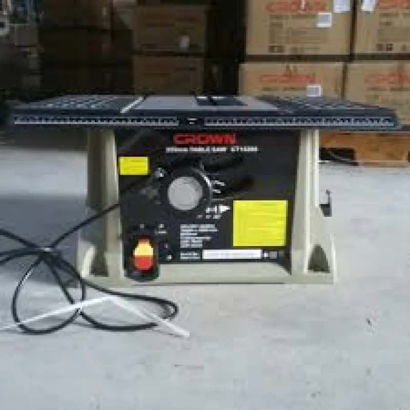 CROWN CT15209 1800W Table Saw – 10″ (255mm) Wood Cutting Machine – DhakaTools