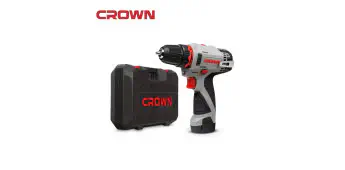 Crown 12v Cordless Screwdriver With 2pcs battery and Charger - CT21072HBX