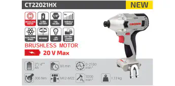 Crown 20v Cordless I...