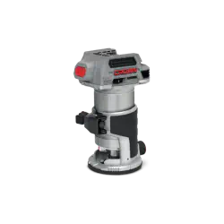 Crown 20V Li-ion Cordless Palm Router Collet-6/8mm Base-20mm ( Without Battery And Changer ) - CT26010HX