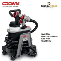 CROWN Electric Air Spray Gun 1200W 900ml  Model CT31015