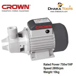 CROWN Water Pump 1HP Pepperell Pump CT35035