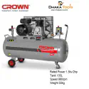 CROWN 100L Air Compressor 2HP/1.5kW, Tank Capacity: 100L; Model: CT36031