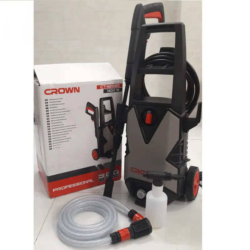 Crown 1400W High Pressure Washer Car  & Bike Washer Model: CT42020