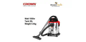 CROWN Dry-Wet Vacuum Cleaner 1000w Model CT42046