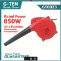 G-TEN Electric Blower, Dust Cleaner, 2 in1 Functional; Model : GT0023