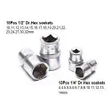 Harden 94Pcs 1/2＂&1/4＂ DR. Socket Set Auto Tools Set Model: 510694