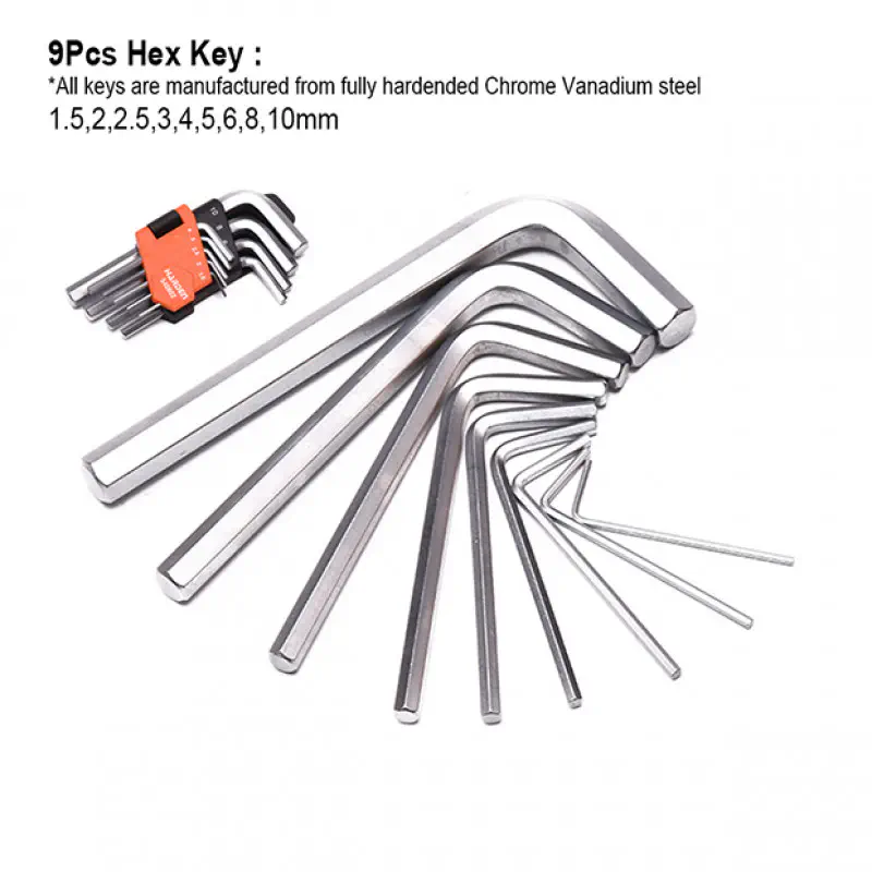 Harden 77pcs Top Quality Tools Set With 21" Steel Tools Box Model: 510777