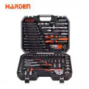 Harden 132Pcs 1/2 " & 3/8" & 1/4 " Dr. Socket set 510822