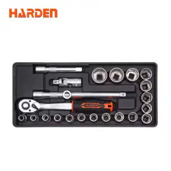 Harden 23Pcs 1/2＂ Socket Tools Set 520633