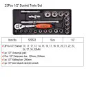 Harden 23Pcs 1/2＂ Socket Tools Set 520633