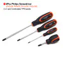 Harden 6Pcs Screwdriver Set Flat and Philips Screw Driver Model: 520641