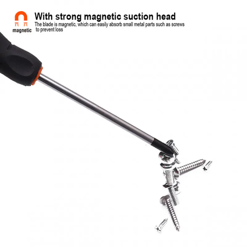 Harden 6Pcs Screwdriver Set Flat and Philips Screw Driver Model: 520641