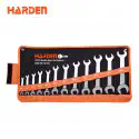 Harden 12Pcs Double Open-end Spanners Set Dulley Spanner Set Model: 540108