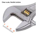 Harden Adjustable Wrench  ( 6" | 8" | 10" | 12" | 15" | 18" | 24" ) Model: 540406-540524