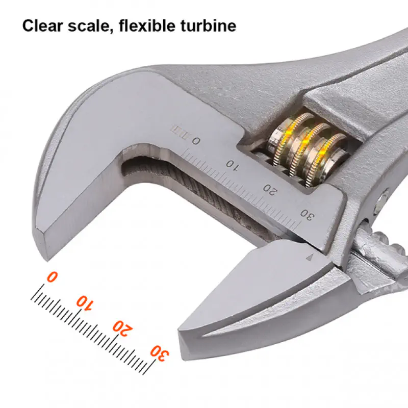 Harden Adjustable Wrench  ( 6" | 8" | 10" | 12" | 15" | 18" | 24" ) Model: 540406-540524