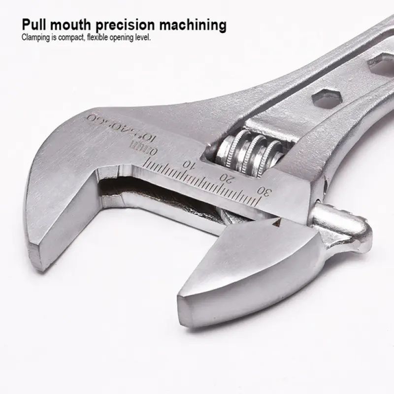 Harden Professional Adjustable Wrench ( 8'' | 10" | 12'' ) Rubber Grip Model: 540558 - 540562