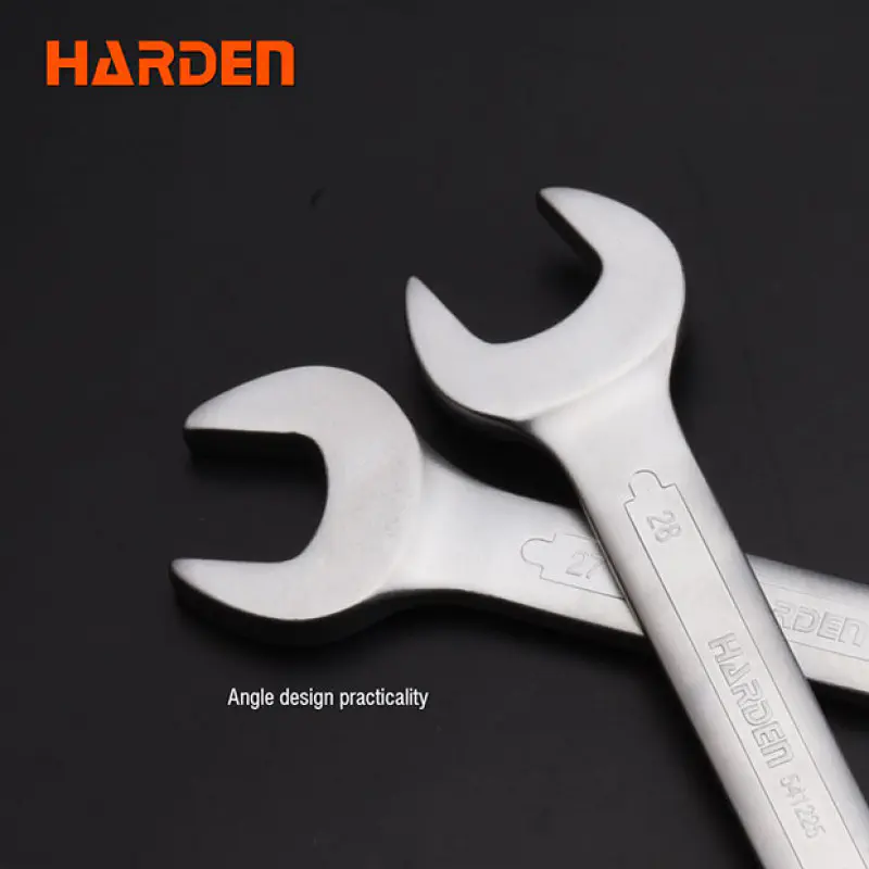 Harden European Double Open-end Spanner Dully Spanner 12 Standard Sizes ( 6x7mm to 30x32mm ) Model: 541206 - 541230