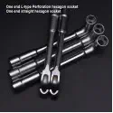 Harden L-Type Socket Wrench L Socket L Wrench CR-V steel 12 standard sizes  ( 8mm | 9mm | 10mm | 11mm | 12mm | 13mm | 14mm  | 15mm | 16mm | 17mm | 18mm | 19mm )  Model: 541408 ~ 541419