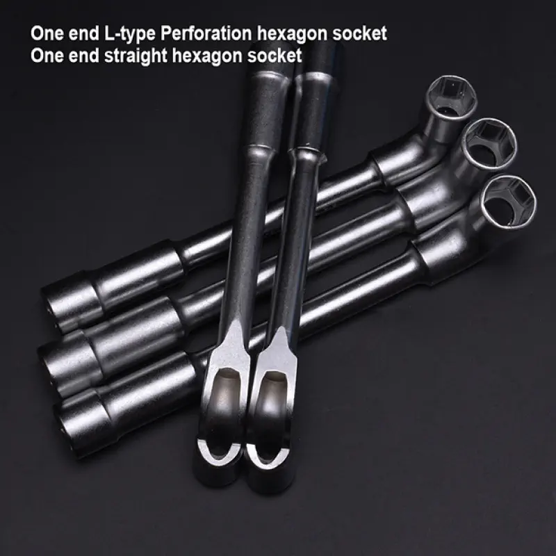 Harden L-Type Socket Wrench L Socket L Wrench CR-V steel 12 standard sizes  ( 8mm | 9mm | 10mm | 11mm | 12mm | 13mm | 14mm  | 15mm | 16mm | 17mm | 18mm | 19mm )  Model: 541408 ~ 541419