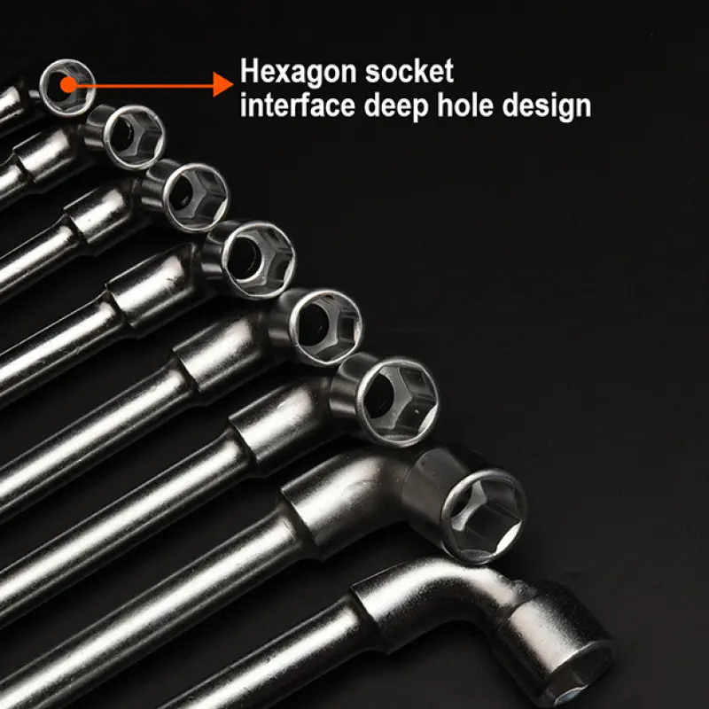 Harden L-Type Socket Wrench L Socket L Wrench CR-V steel 12 standard sizes  ( 8mm | 9mm | 10mm | 11mm | 12mm | 13mm | 14mm  | 15mm | 16mm | 17mm | 18mm | 19mm )  Model: 541408 ~ 541419