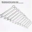 Harden 15Pcs Combination Spanner Set ( 8, 10, 11, 12, 13, 14, 15, 17, 19, 21, 22, 24, 27, 30, 32mm ) CrV Model: 542015