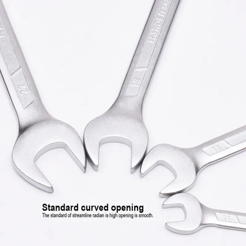 Harden 15Pcs Combination Spanner Set ( 8, 10, 11, 12, 13, 14, 15, 17, 19, 21, 22, 24, 27, 30, 32mm ) CrV Model: 542015