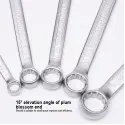 Harden 15Pcs Combination Spanner Set ( 8, 10, 11, 12, 13, 14, 15, 17, 19, 21, 22, 24, 27, 30, 32mm ) CrV Model: 542015
