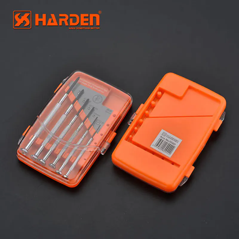 Harden 6Pcs Precision Screwdriver Set Model: 550121