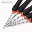 Harden 9pcs Precision CR-V Screwdriver Set Professional Quality Model: 550122