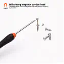 Harden 9pcs Precision CR-V Screwdriver Set Professional Quality Model: 550122