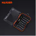 Harden 33pcs Screwdriver Bits Set ( Flat, Philip, Pozi, Hex, Torex & Square bits ) Model: 550833