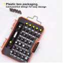 Harden 33pcs Screwdriver Bits Set ( Flat, Philip, Pozi, Hex, Torex & Square bits ) Model: 550833