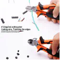Harden 3pcs Plier Set ( 6" Diagonal Cutting Plier, 8" Combination Plier, 6"Long Nose Plier ) Model: 560179