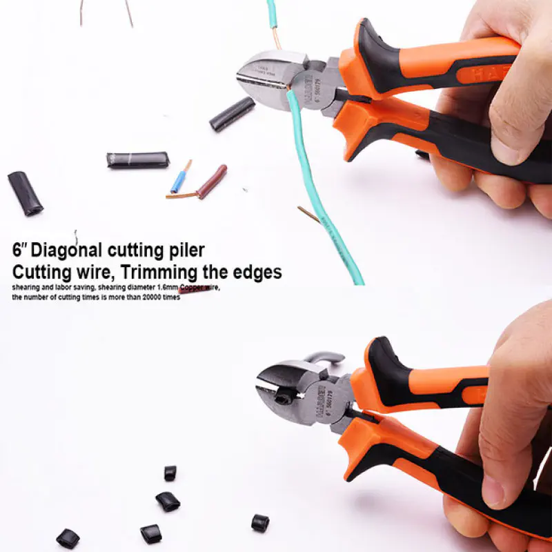 Harden 3pcs Plier Set ( 6" Diagonal Cutting Plier, 8" Combination Plier, 6"Long Nose Plier ) Model: 560179