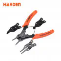 Harden 4.5" 5Pcs Chrome Vanadium Circlip Plier Set Model: 560501