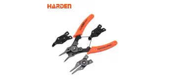 Harden 4.5" 5Pcs Chrome Vanadium Circlip Plier Set Model: 560501