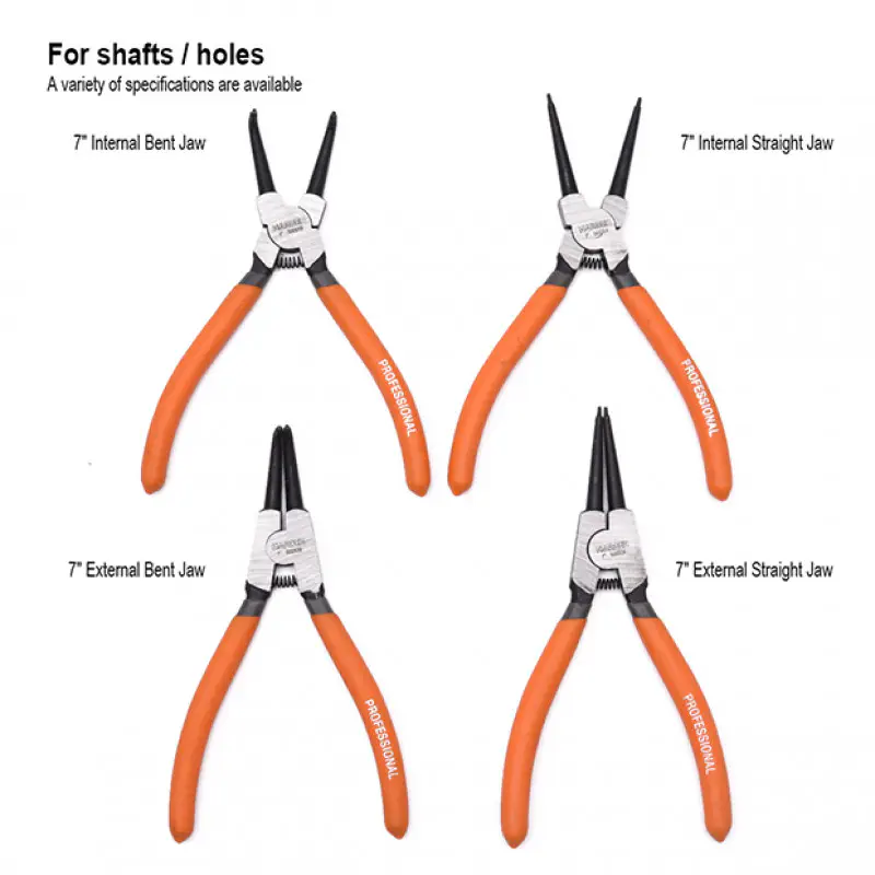 Harden 7" 4Pcs Circlip Pliers Set Model: 560524