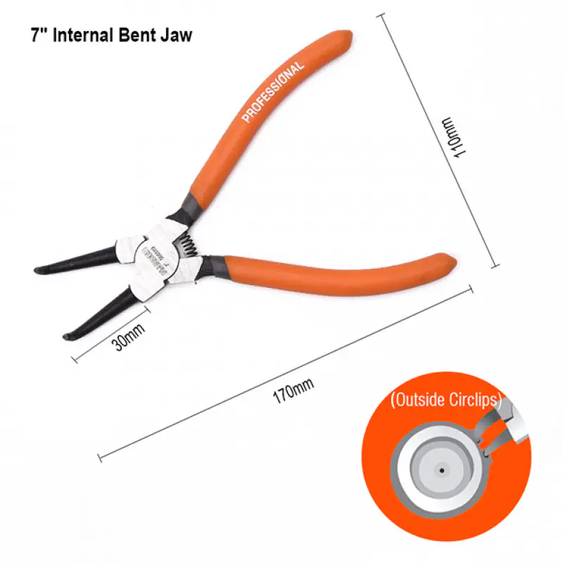 Harden 7" 4Pcs Circlip Pliers Set Model: 560524