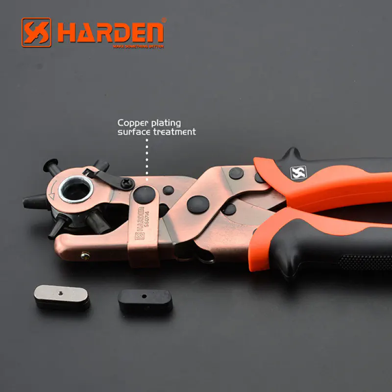 Harden 10" Professional rotary punch ( round hole oval hole ) Industrial Model: 560713