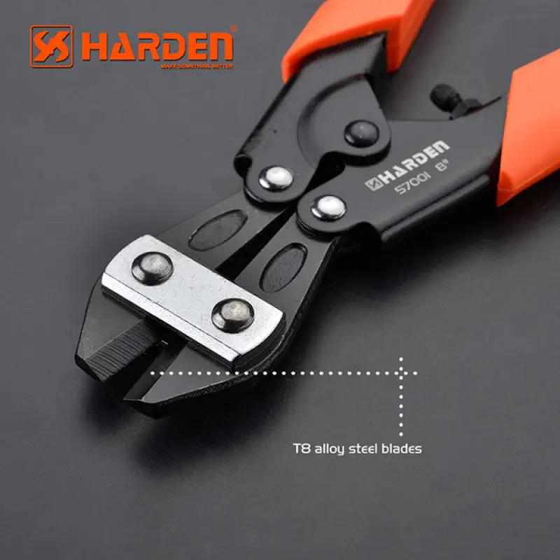 Harden 8" Professional Cr-V Mini Bolt Cutter Model: 570001