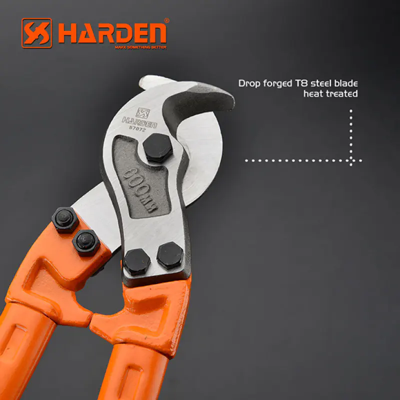 Harden Cable Cutter( 18" | 24" | 32" | 36" | 42" ) T8 Alloy Steel Professional